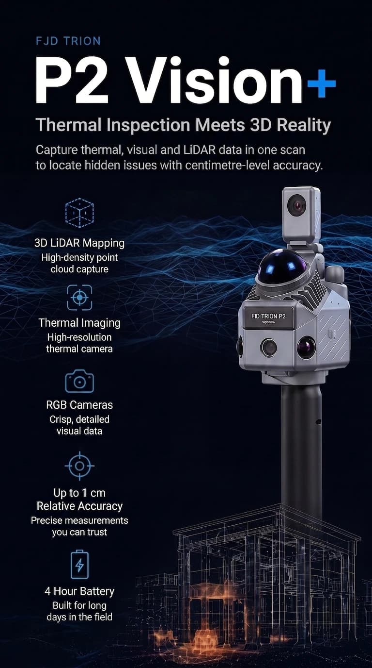 FJD Trion P2 Vision+ – agera snabbare med termisk 3D-insikt.